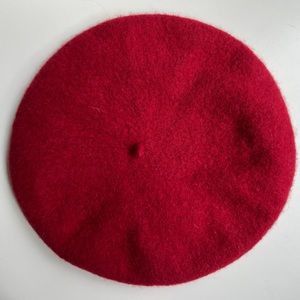 Goorin bros beret hat red